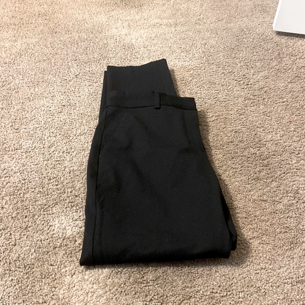 Dress pants all black